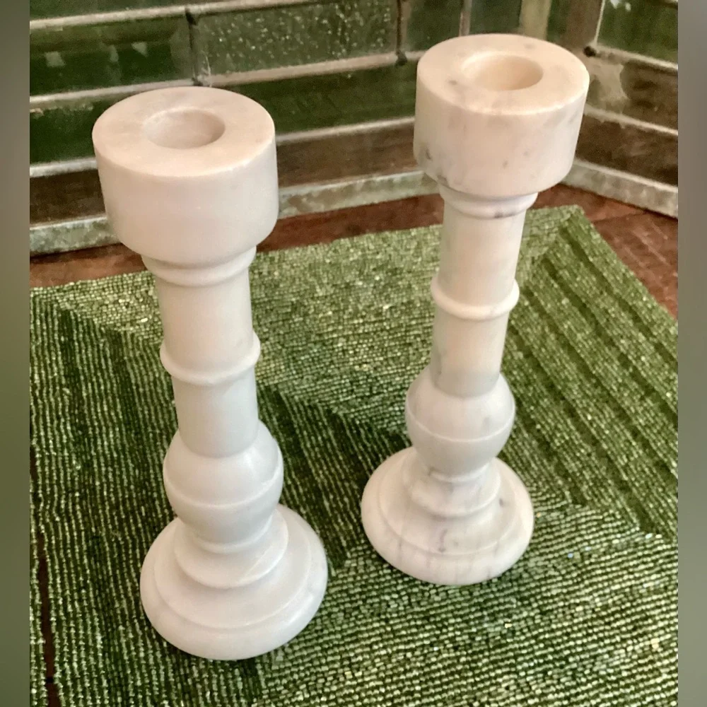 Anthropologie marble taper
